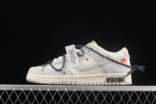 All Categories Nk SB Dunk Series Nk SB Dunk Low Low-top Sneakers Pure Original Version OF x Nk Dunk Low OW Suede SB Smash Backboard Fashion Casual Sneakers DJ0950-115